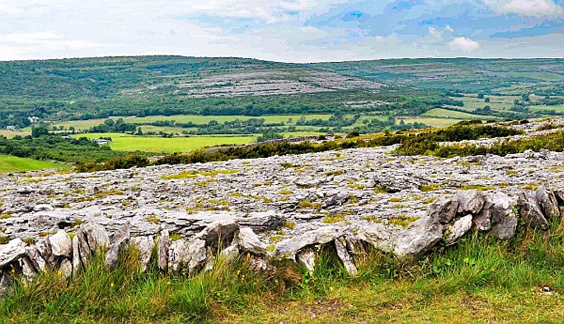 A-portion-of-The-Burren-(Irelands-limestone-barrens)